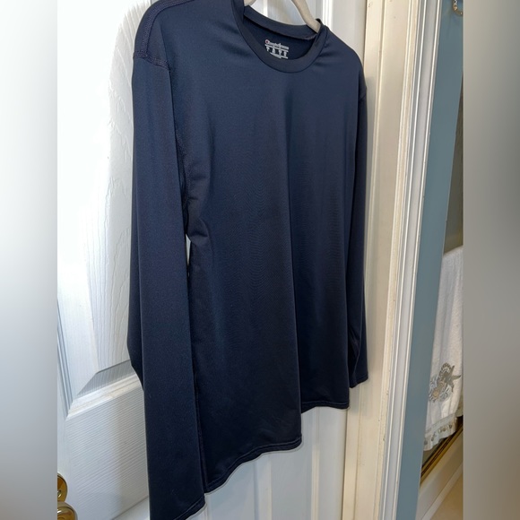 Champion Performance Navy Long Sleeve Sz Lg - Picture 1 of 7